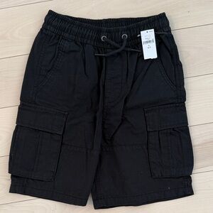Boys Cargo Shorts with Drawstring Waist
